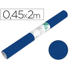 VELUDO ROLO AUTOCOLANTE AZUL